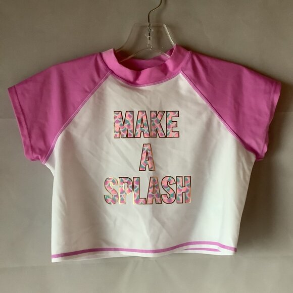 **Cat & Jack** Make a Splash Rashguard Medium - Picture 1 of 3